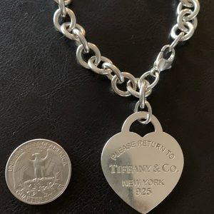 TIFFANY & CO. HEART BRACELET (large size heart)